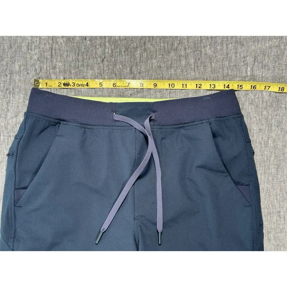 Birddogs Boom For Your Broomstick Jogger Sweatpants Mens Medium Navy Blue Lined